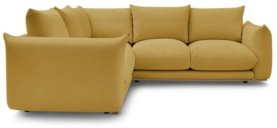 Жълт ъглов диван Ernest – Bobochic Paris