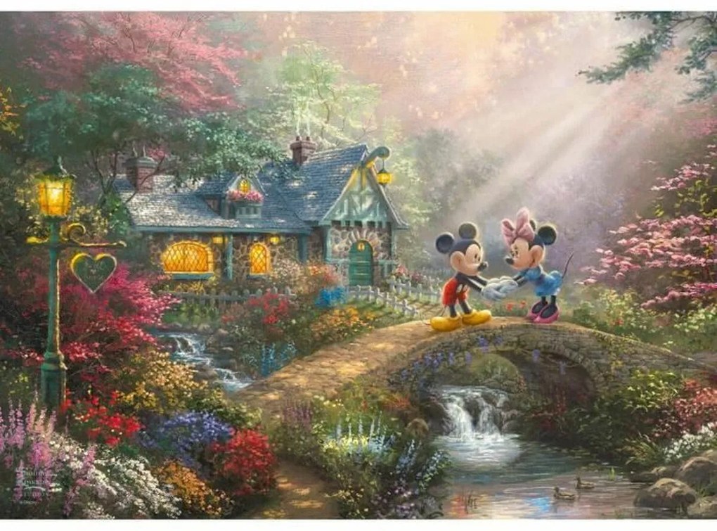 Пъзел Schmidt Spiele Mickey &amp; Minnie (500 Части)