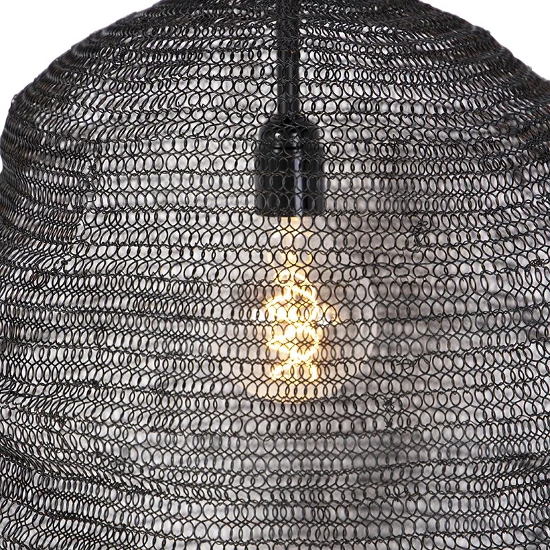 Ориенталски висящ аплик черен - Nidum Gran