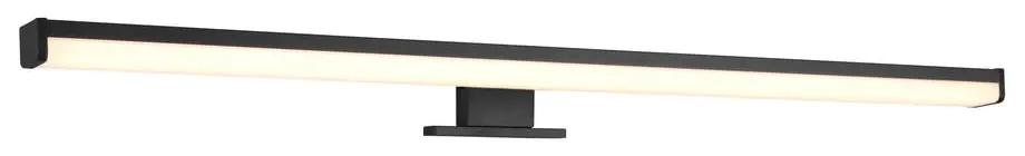 Матово черно LED осветление за стена (дължина 60 см) Lino - Trio