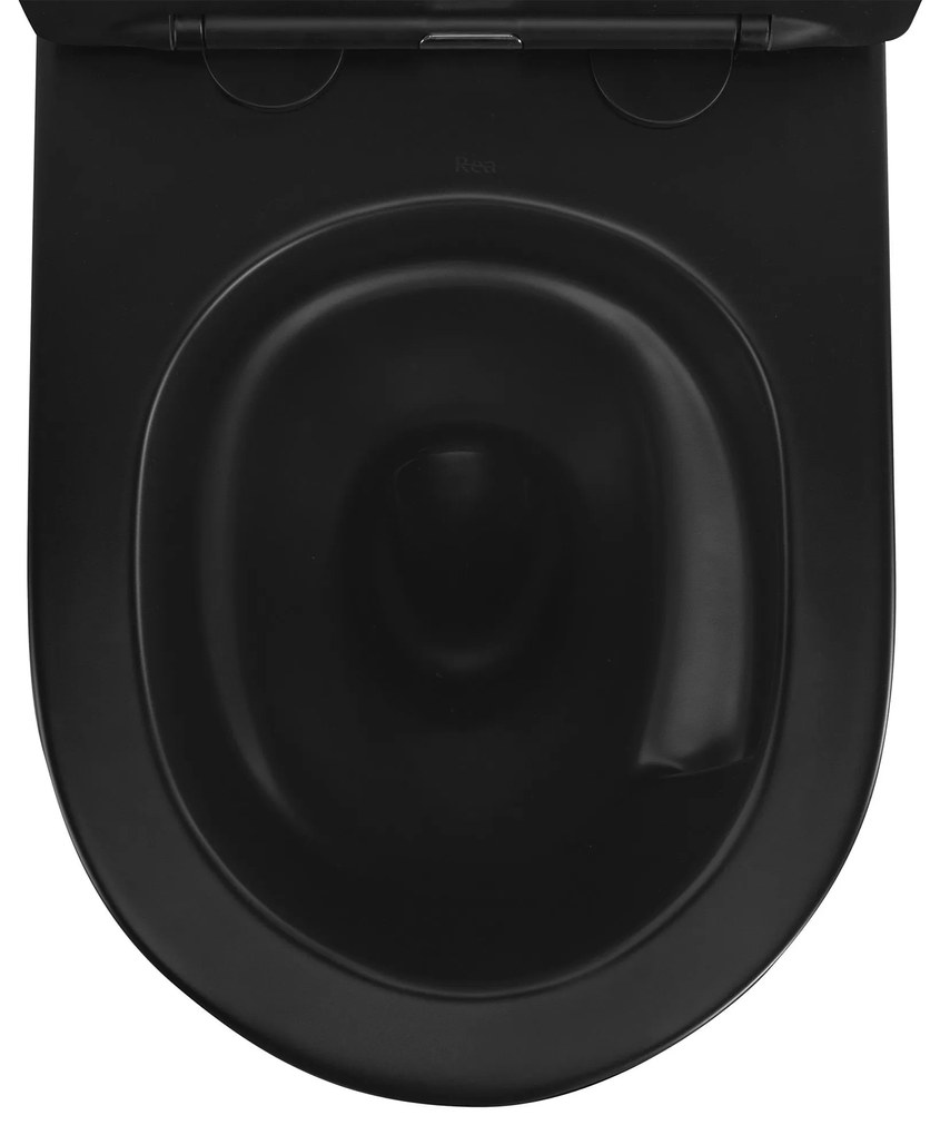 тоалетна чиния Rea Carlo Mini Tornado NF BLACK MATT