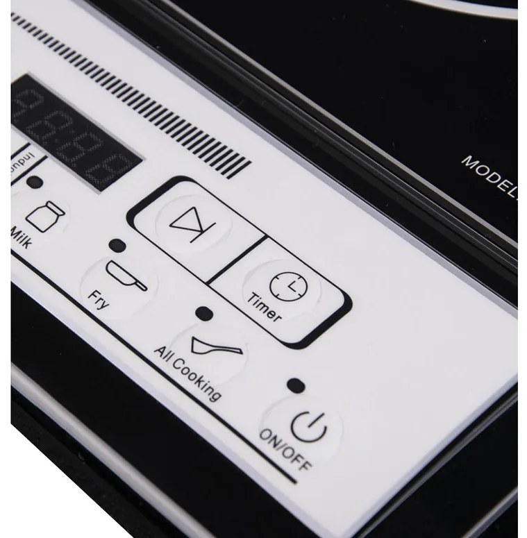 ЕЛ. КОТЛОН SAPIR SP-1445-QG 2000W,единичен,черна кер., плоча,индукционен