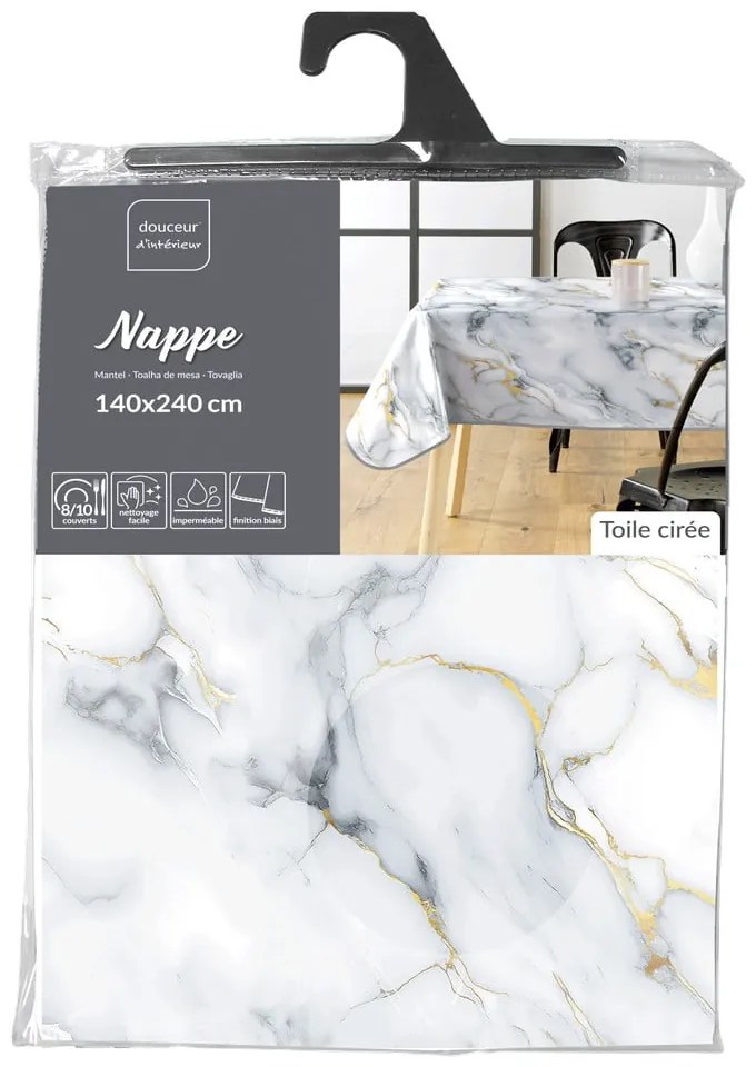 Покривка за маса 140x240 cm Marquina – douceur d'intérieur