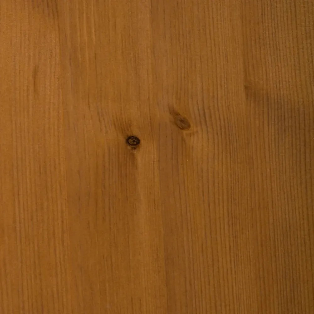 Бяла библиотека от масивен бор 74x223x37 cm Anita – Støraa