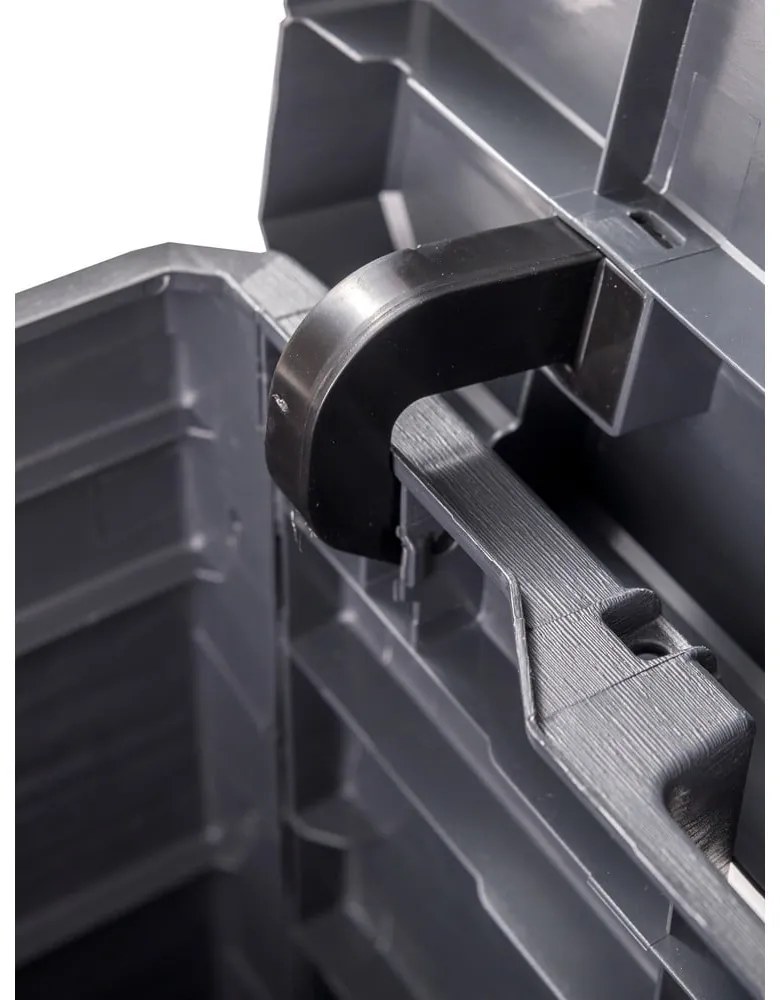 Тъмносива градинска кутия за съхранение Woodys – Toomax