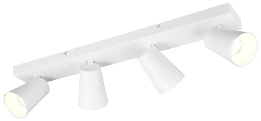 Бял прожектор ø 8 cm Sharp – Trio