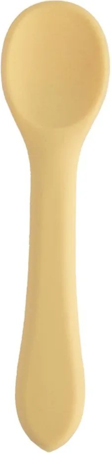 Жълта детска лъжичка от силикон – Orion