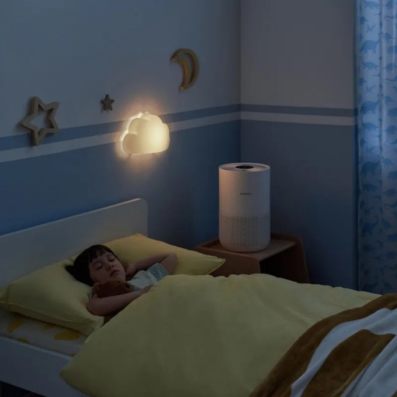 Пречиствател за въздух Xiaomi Smart Air Purifier 4 Compact BHR5860EU, 27W, 27 м2, 230м3/ч, PM2.5, Индикатори за качество на въздуха, SMART, Mi Home, Бял