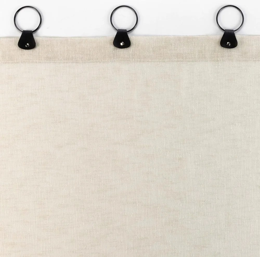 Бежова завеса 140x240 cm Linka – douceur d'intérieur