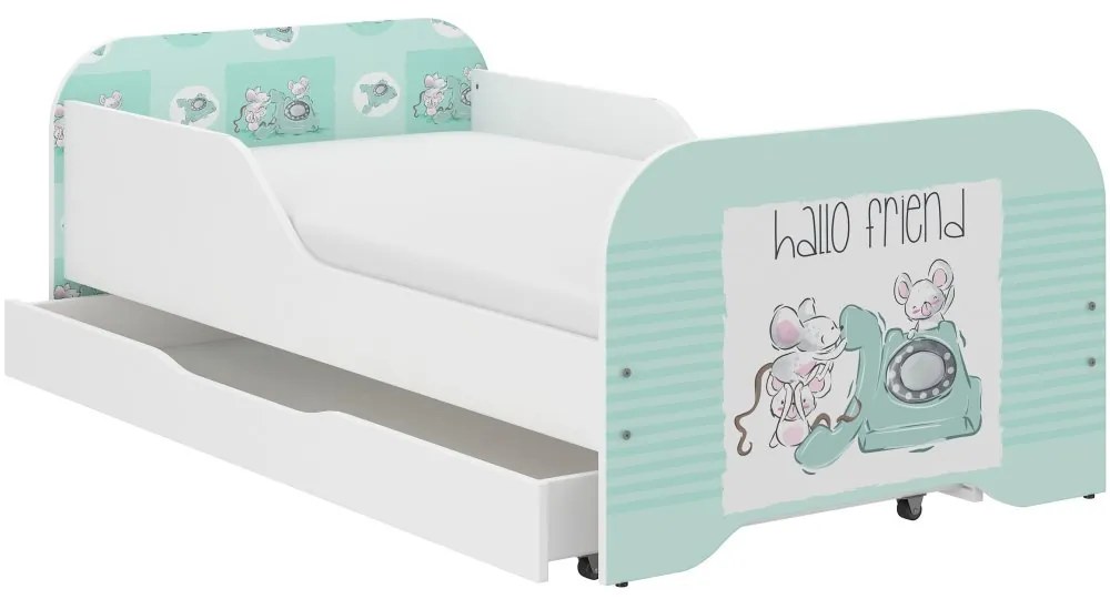 Симпатично легълце с мишки 160 х 80 см
