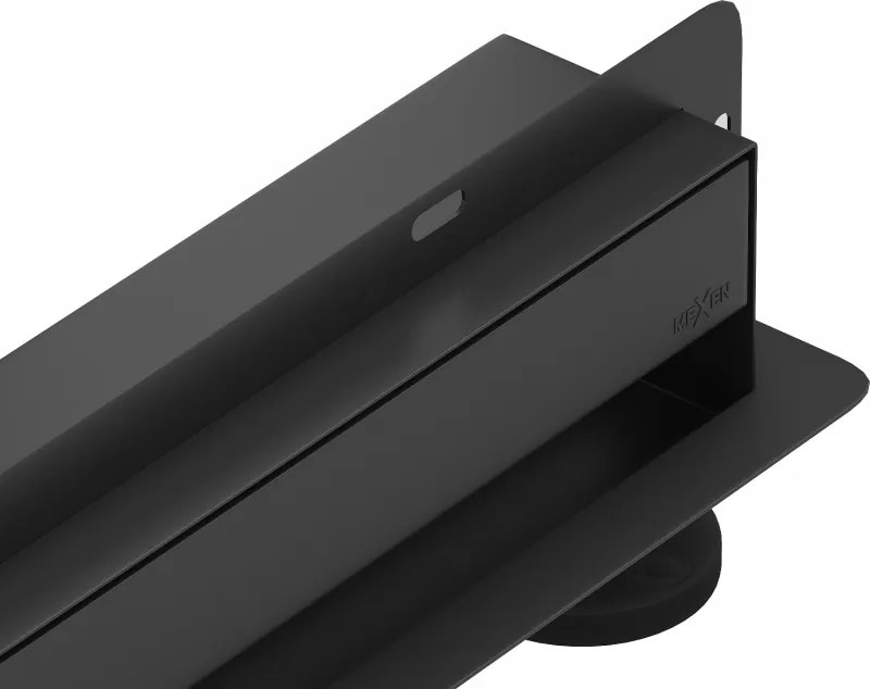 Mexen Flat Wall линейен стенен отток 2в1 100 cm, черен - 1730100
