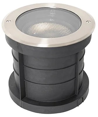 Комплект от 6 броя наземни прожектора стомана AR111 регулируеми IP65 - Delux Honey