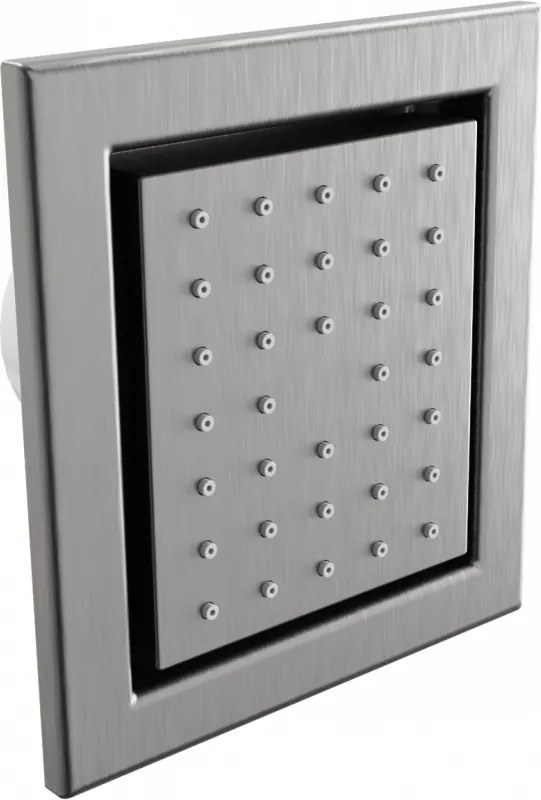 Mexen странична вградена дюза, графит - 79365-66