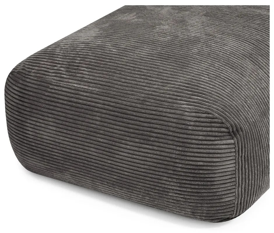 Лилав пуф от рипсено кадифе Snug Long 140 – SLOWDOWN