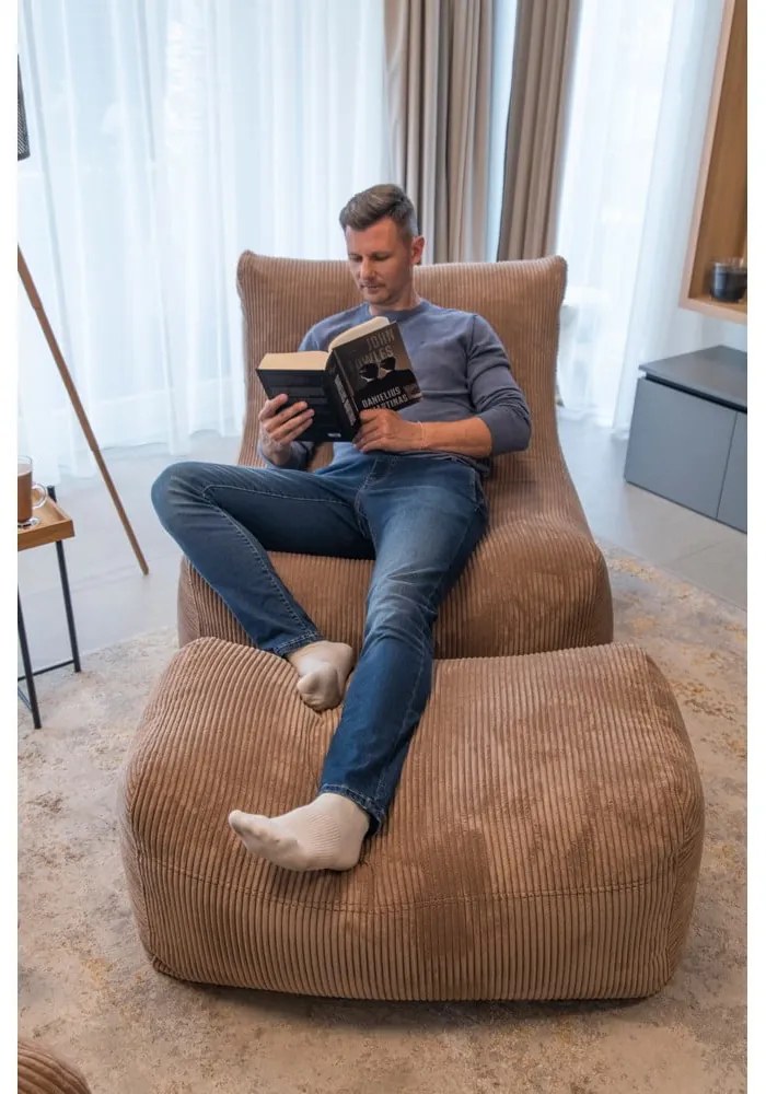 Син пуф Plus 100 Lounge – SLOWDOWN