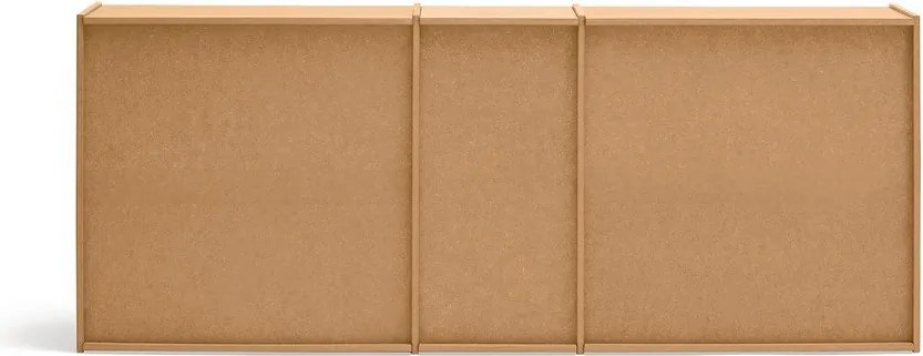 Скрин в естествен цвят 197x80x40 cm Wally – Teulat