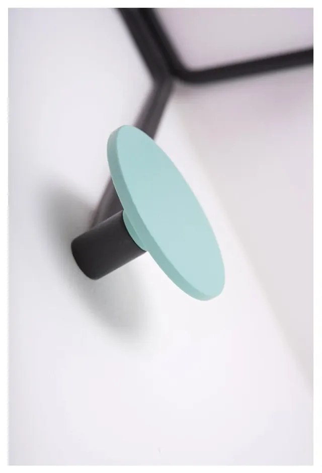 Черна стенна закачалка Hook - Gazzda