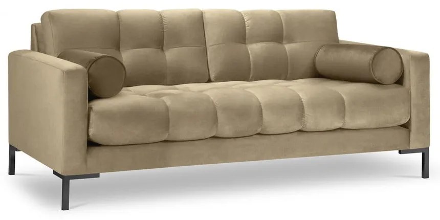 Бежов кадифен диван Bali - Cosmopolitan Design