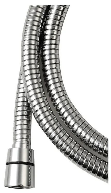 Душ маркуч от неръждаема стомана в лъскаво сребристо Lux – Sapho