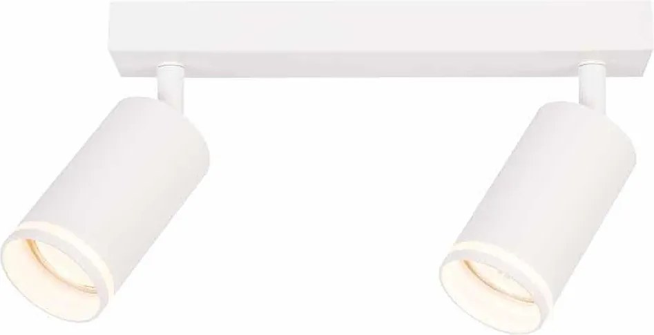 Линеен спот за таван KING, бял, 2хGU10