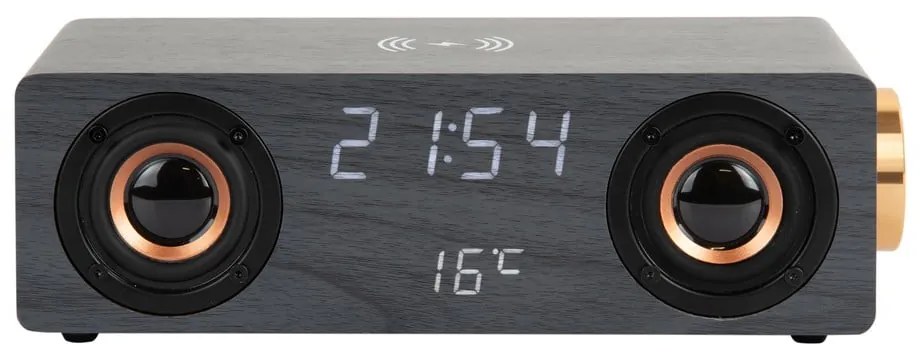 Дигитално радио будилник с безжично зарядно Classic BT – Karlsson