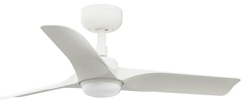 FARO 33824WT-1TW - LED Димируем таванен вентилатор HEY S LED/10W/230V бял Ø 90 см WT + д.у.