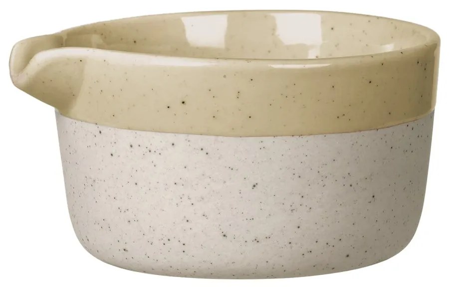 Бежова керамична кана за мляко Sablo - Blomus