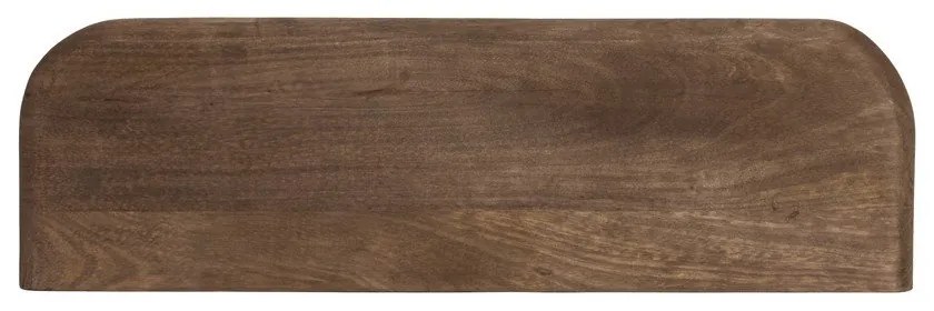 Кафяв стенен рафт от масивно манго 50 cm Tarontu – Light &amp; Living