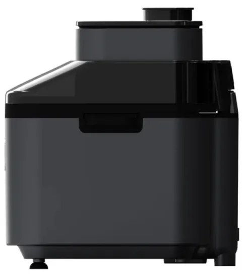 Фритюрник с горещ въздух Midea MF-CY75A2, 1700W, 7.3L, LED дисплей, Изсушаване, Технология JuicyCrispy, Сив