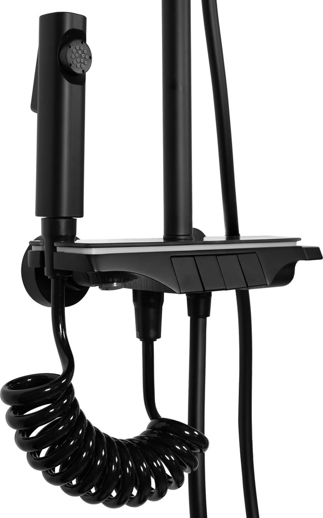 Комплект за душ REA Savio Led Black