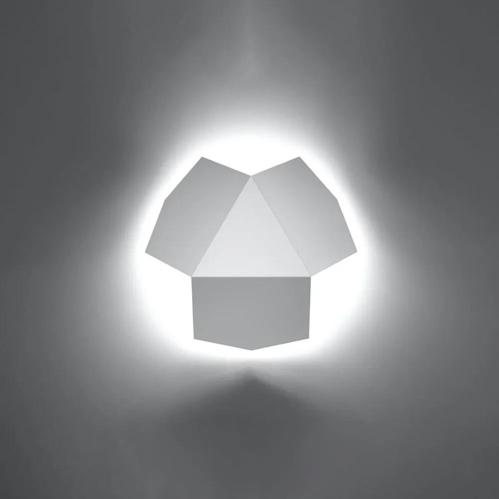 Бяла стенна лампа Hiru – Nice Lamps