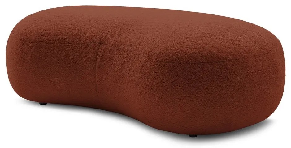Табуретка от букле в тухлен цвят Saint-Germain - Bobochic Paris