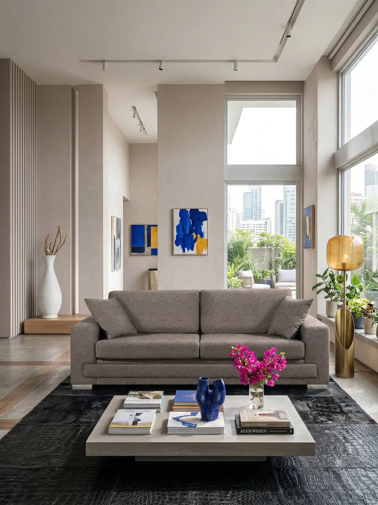 Диван Matrix Триместен-230φ 90β εκ.-Staxti