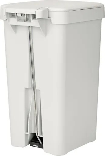 Кош за боклук с педал Brabantia StepUp 1008480, 16 л, Екологични материали, Голям отвор, Светлосив