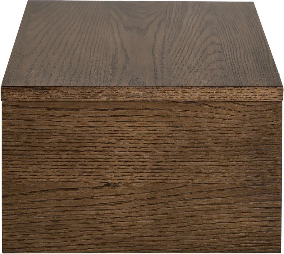 Нощно шкафче от декор от дъб в тъмно естествен цвят Monfort – Actona