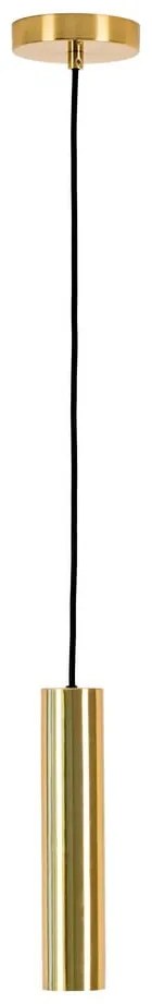 Висящо осветително тяло в златист цвят ø 6 cm Paris – House Nordic