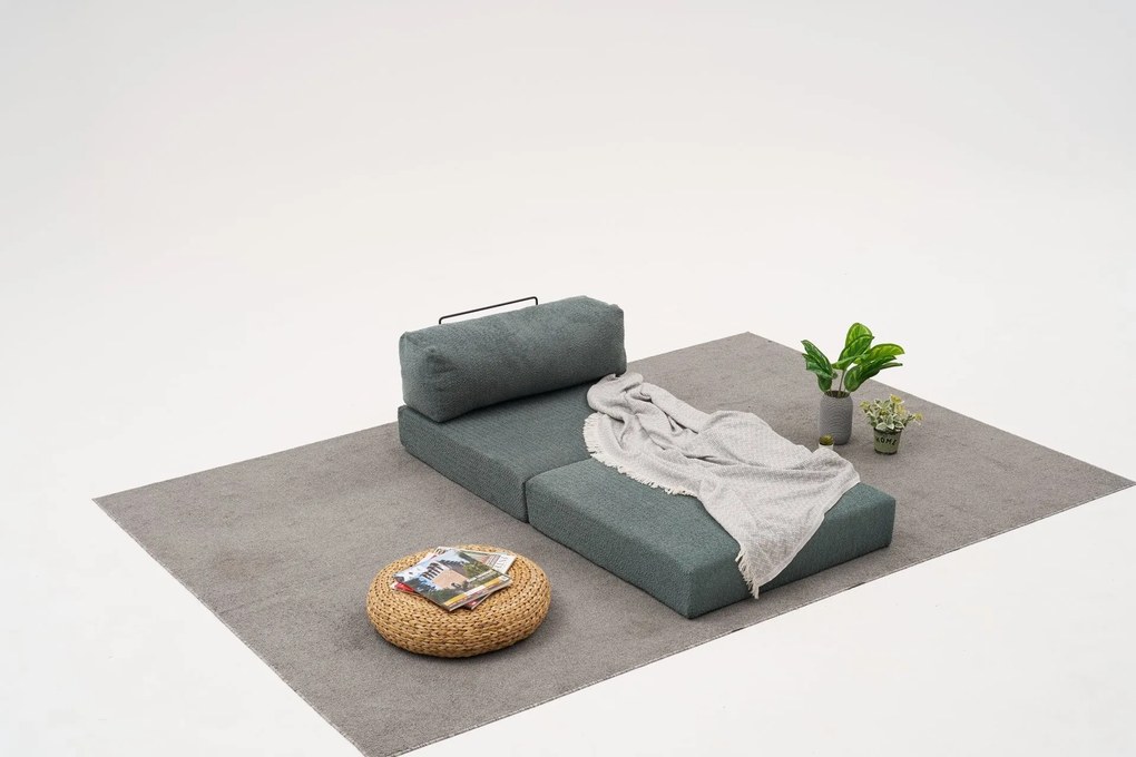 Ъглов диван Comfort Mini, цвят Зелен