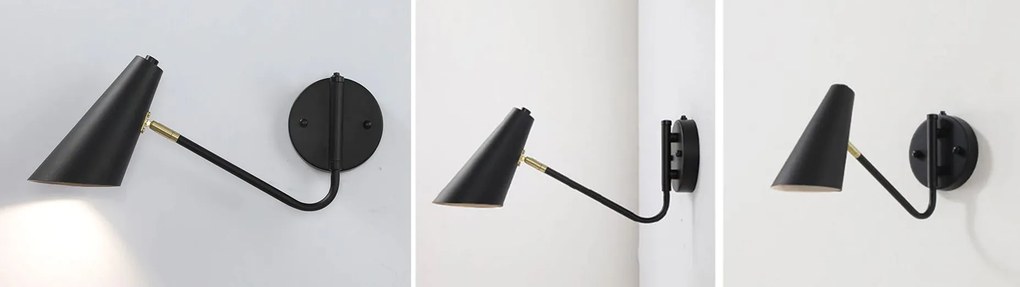 Лампа APP1139-1W black GOLD
