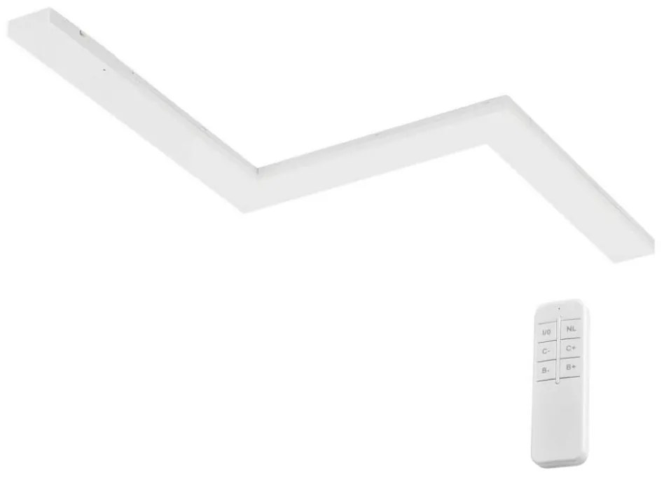 Wofi 11277 - LED RGBW Димируем плафон FOURLIGHTS LED/30W/230V + д.у.