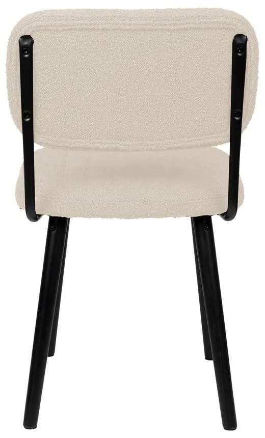 Кремав трапезен стол Jake – White Label