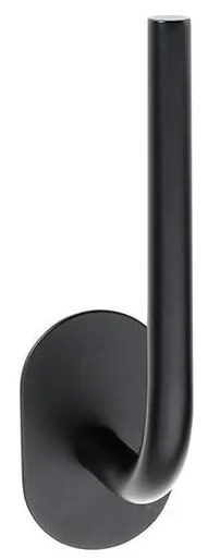 Държач за хартия 4,5x18 см, неръждаема стомана/черен