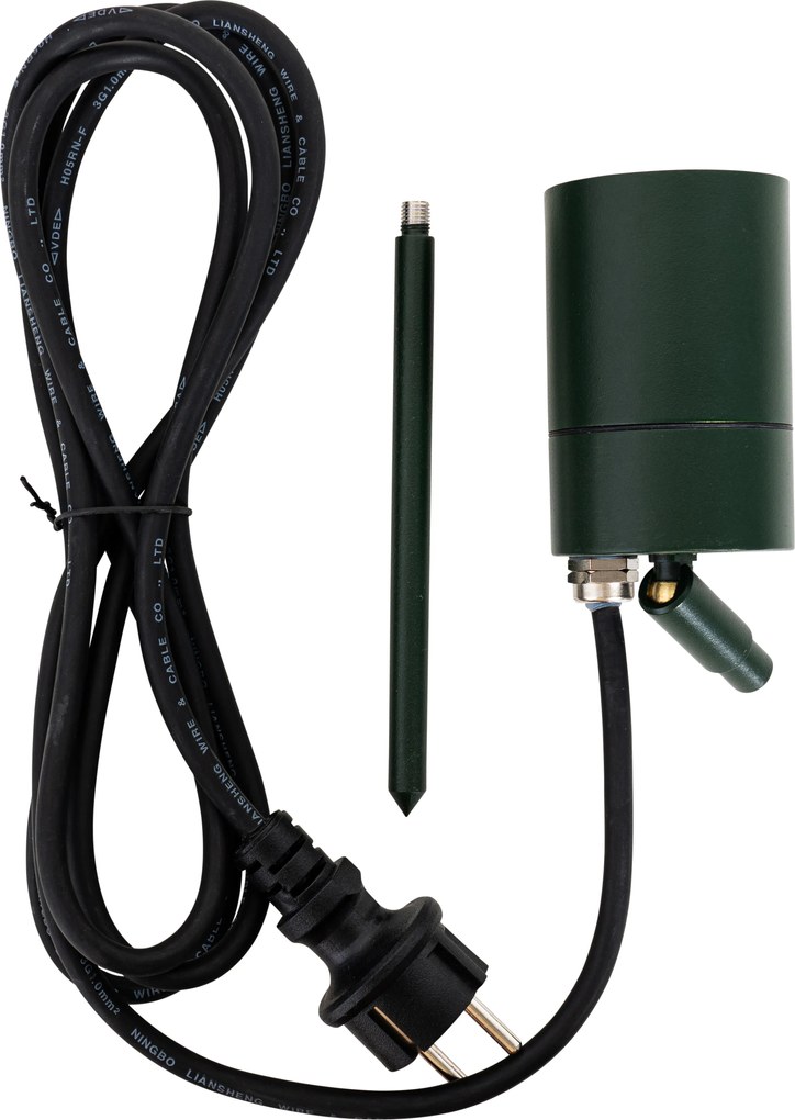 Шип спот тъмнозелен регулируем IP44 - Solo