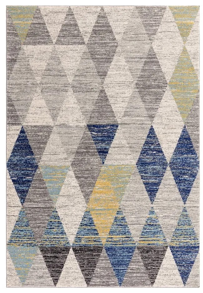 Син килим 120x170 cm Muse Harlequin Blue – Asiatic Carpets
