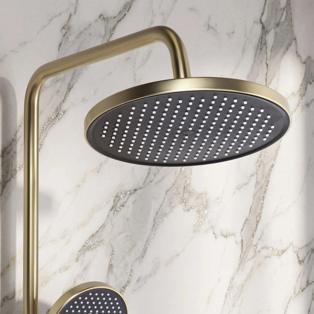 Комплект за душ PREMIUM Rea Como M2 Brush Gold