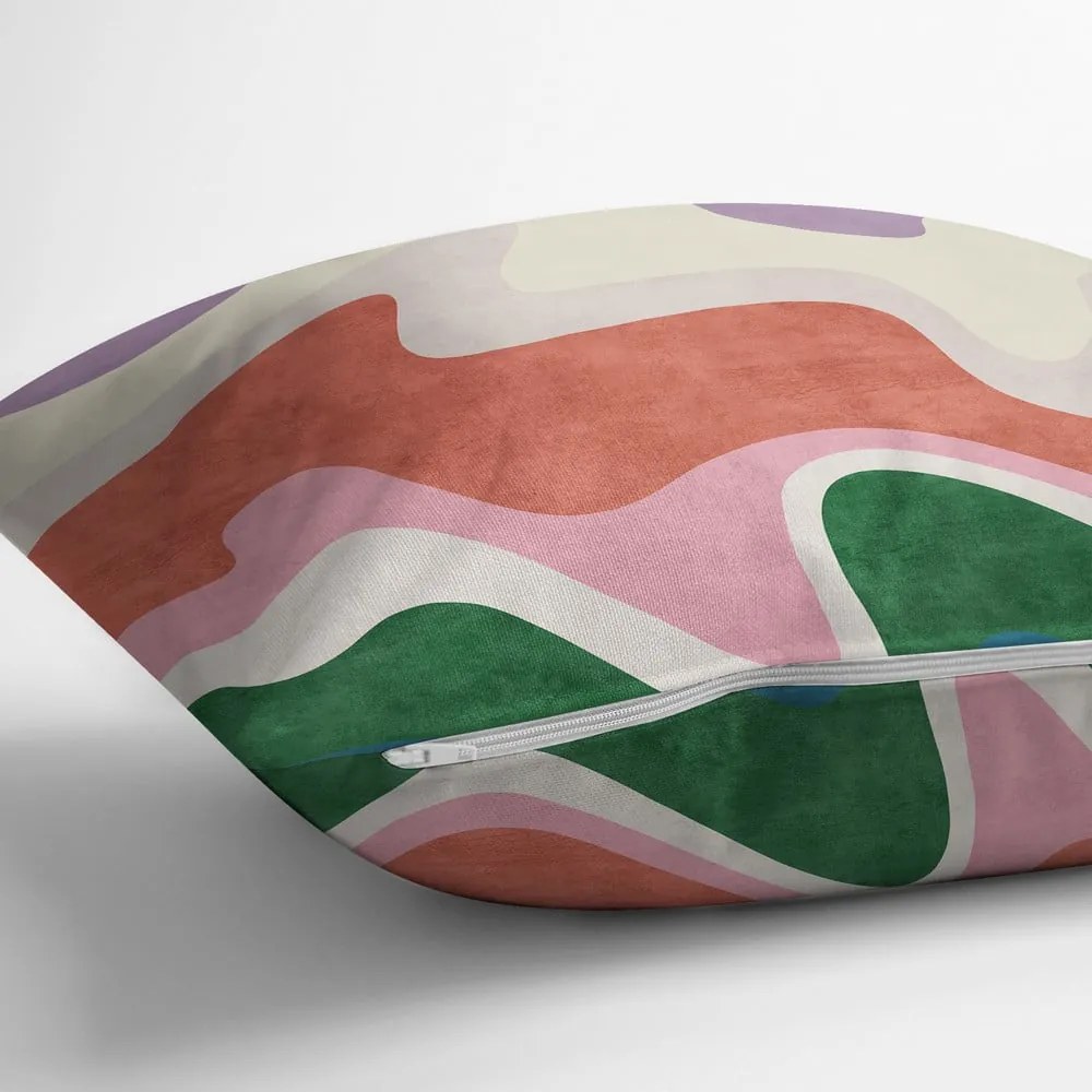 Калъфка за възглавница 43x43 cm Squiggly Breeze – Mila Home