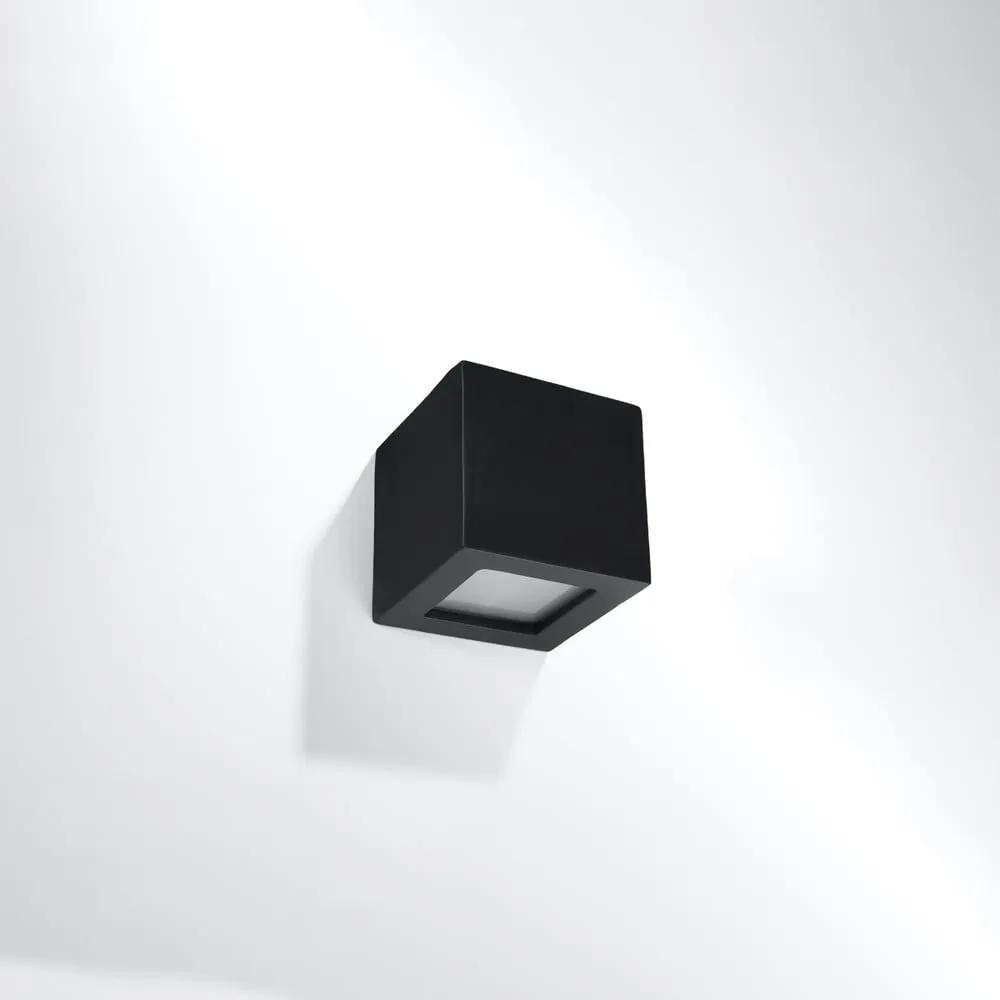 Черна стенна лампа Leo – Nice Lamps