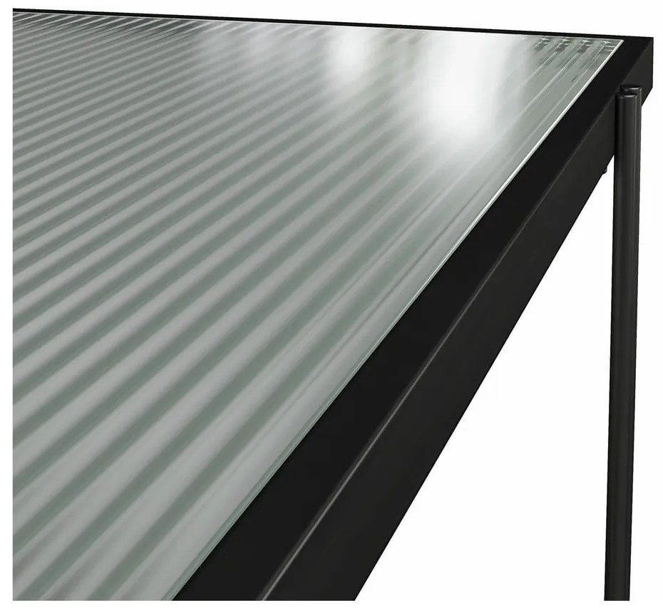 Черна етажерка за книги в дъб 79x117 cm Wainwright - Queer Eye