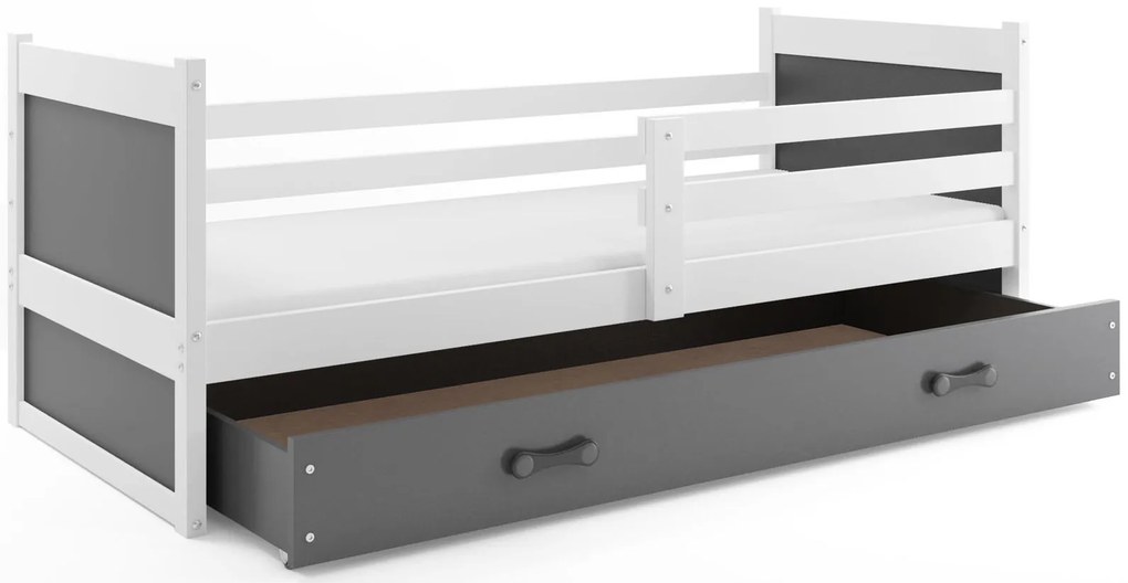 Легло Riccon-White - Γραφίτης-190 x 80