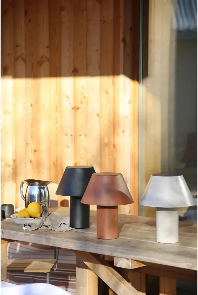 LED настолно затъмняващо се външно осветително тяло със соларен панел/с USB ø 25 cm Vivo – Markslöjd