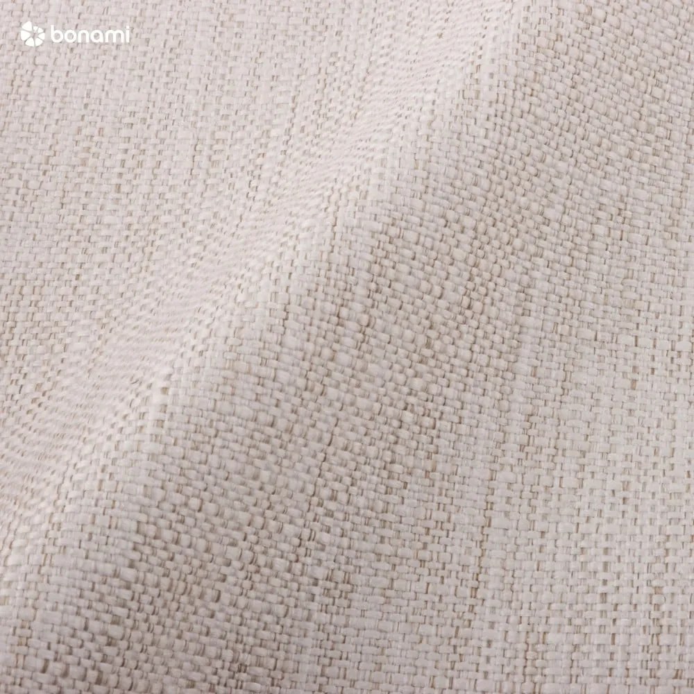 Бяло двойно тапицирано легло с място за съхранение с включена подматрачна рамка 140x200 cm Elizabeth – Micadoni